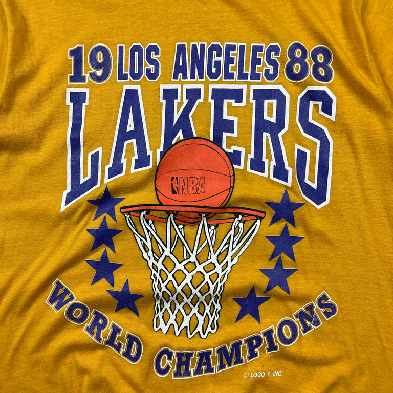 Lakers World Champs Tee (80s)