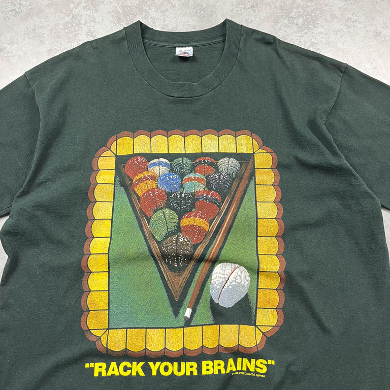 Rack Your Brains Humour Tee (90s)