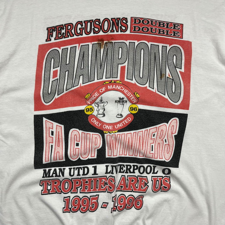 Man United Double Winners Tee (90s)