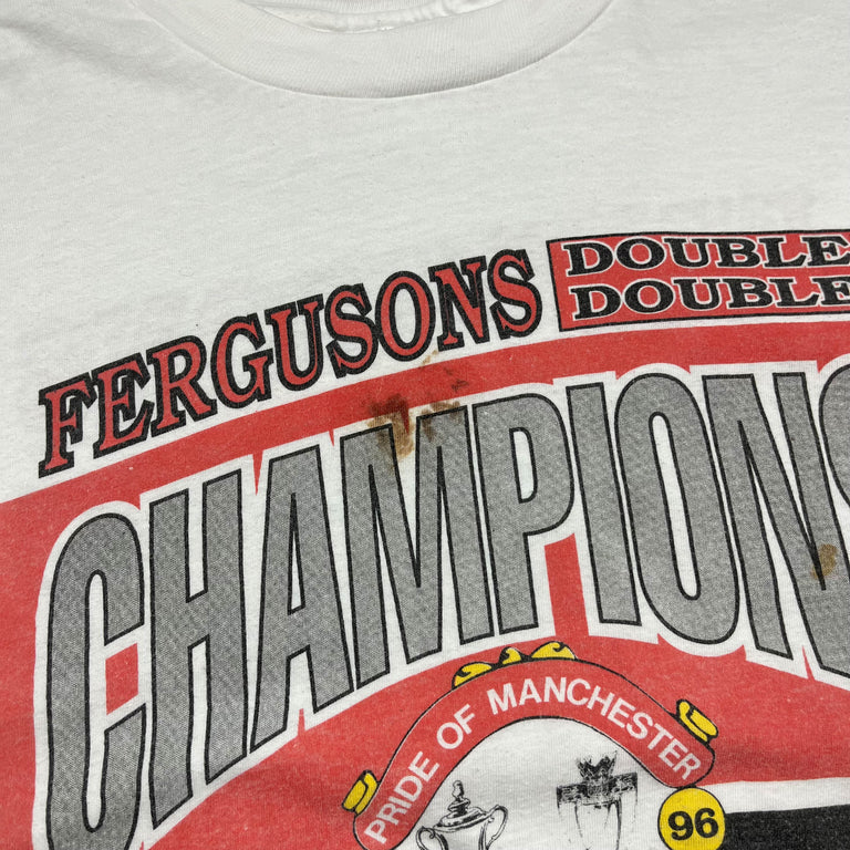 Man United Double Winners Tee (90s)