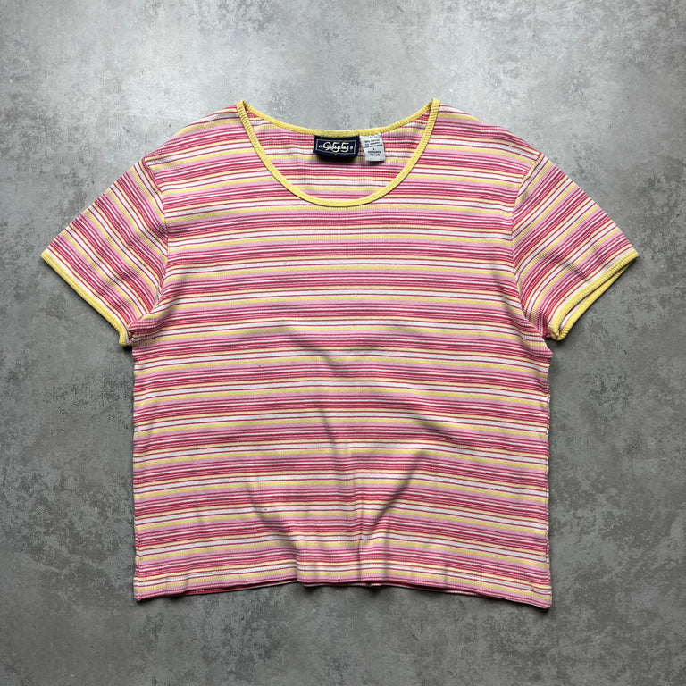 Striped Baby Tee (90s)