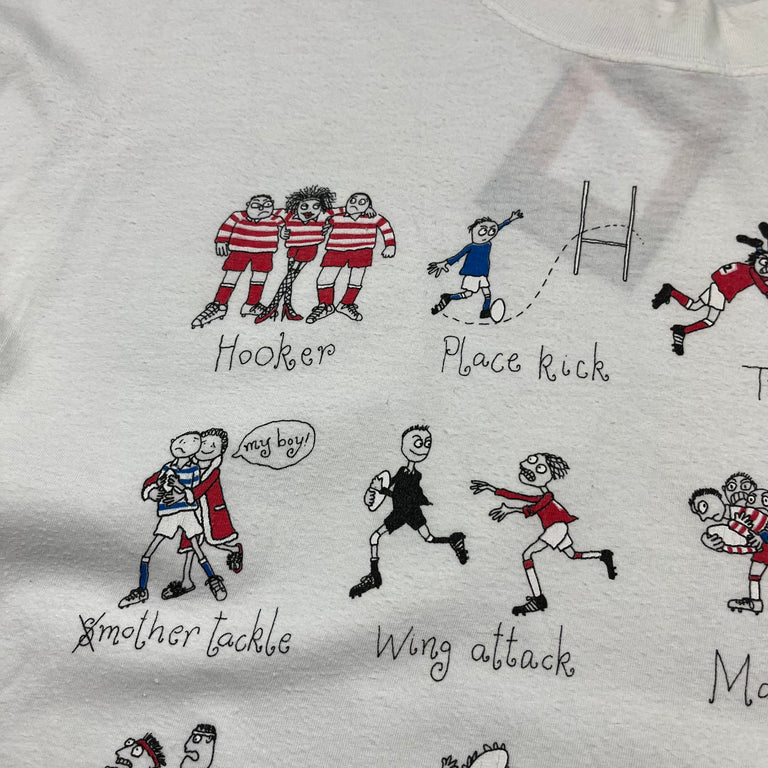 Rugby Humour Tee (90s)