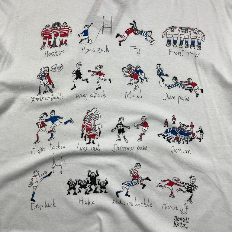 Rugby Humour Tee (90s)