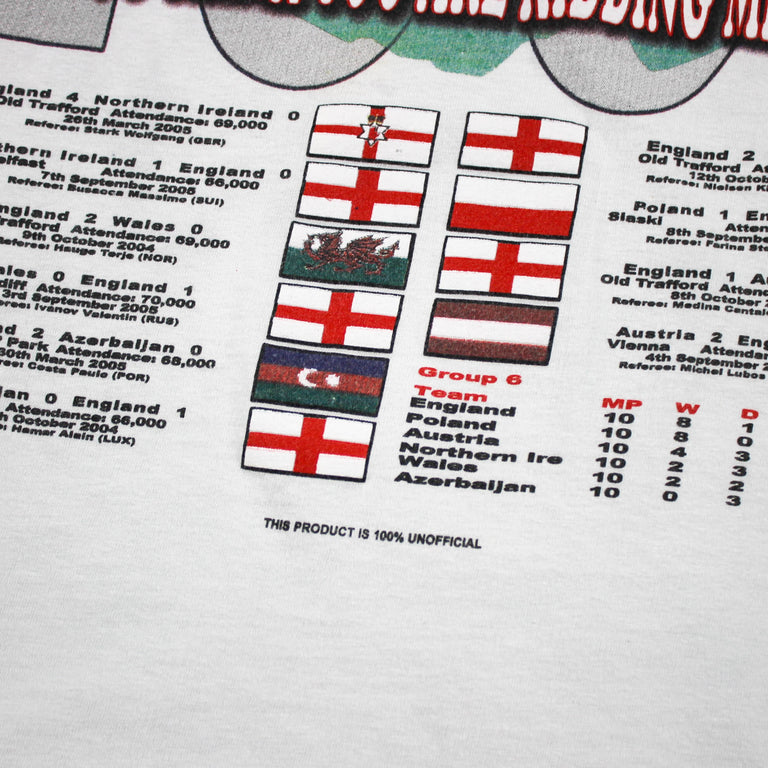 England World Cup Tee (2000s)
