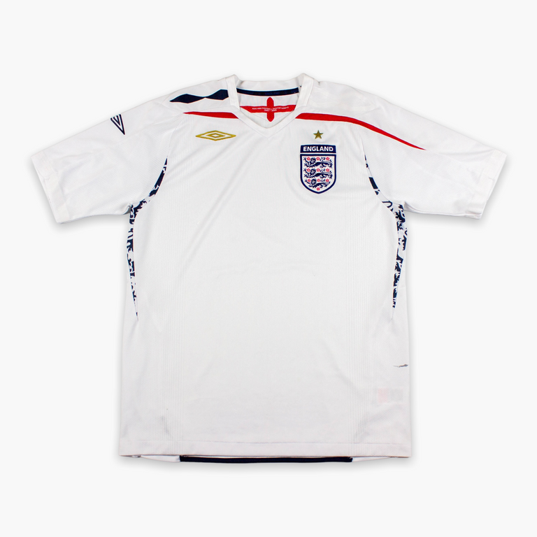 2007/09 England Home Shirt (2000s)