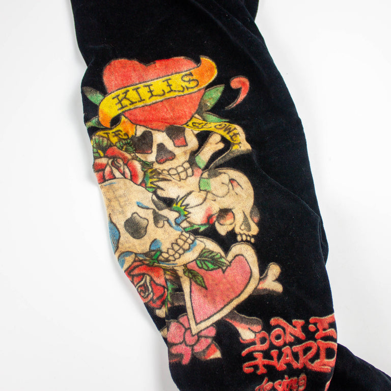 Ed Hardy Velour Sweatpants (2000s)