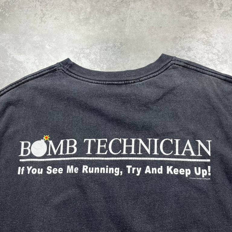 'Bomb Squad' Humour Tee (90s)