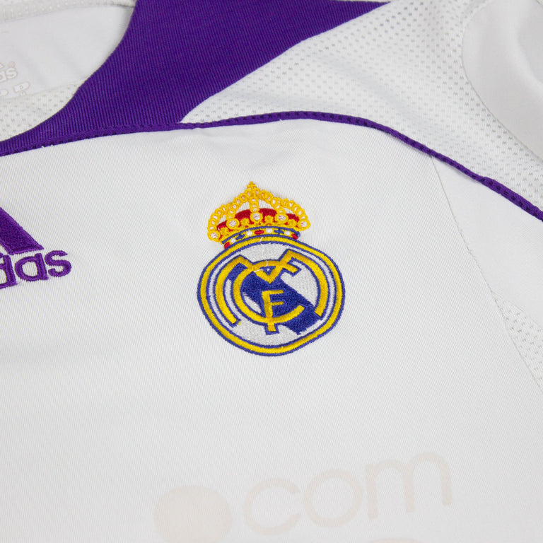 Real Madrid 2007/08 Home Shirt (2000s)