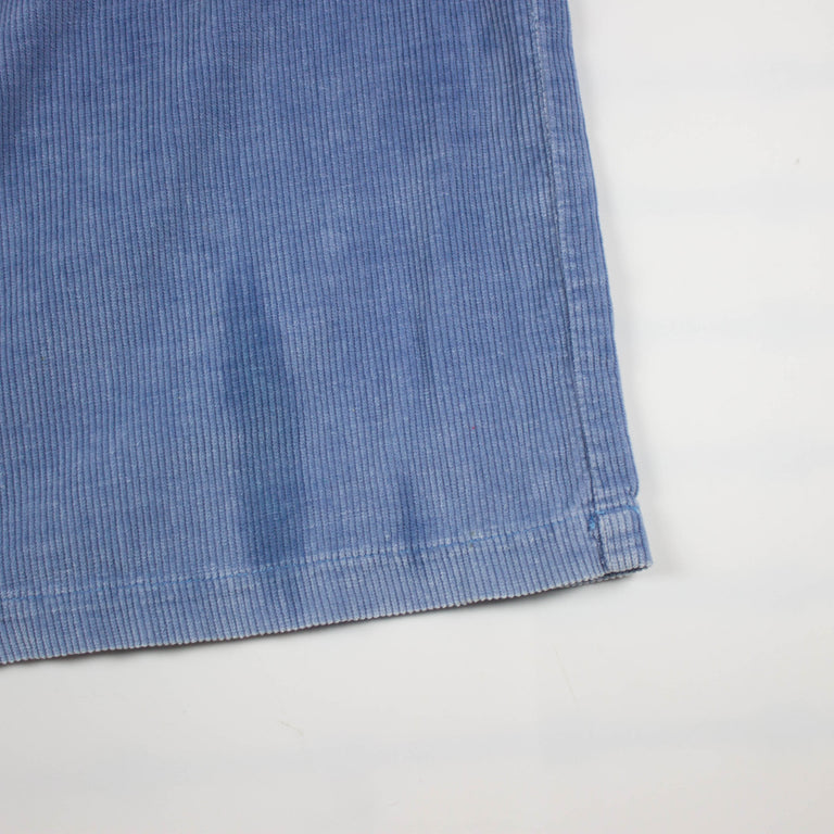 Blue Corduroy Shorts