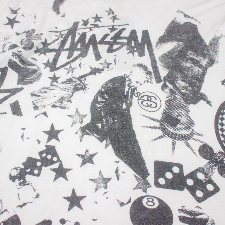 Stussy All Over Print Tee (2000s)
