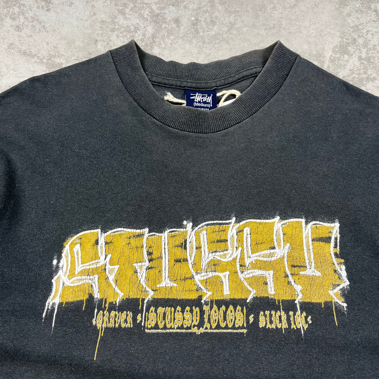Stussy Graffiti Tee (90s)