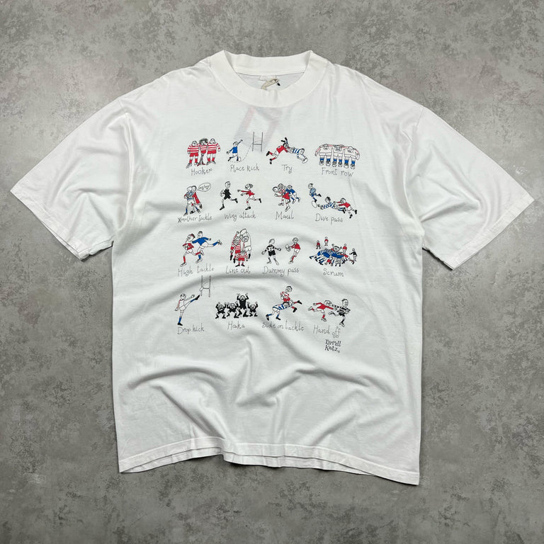 Rugby Humour Tee (90s)