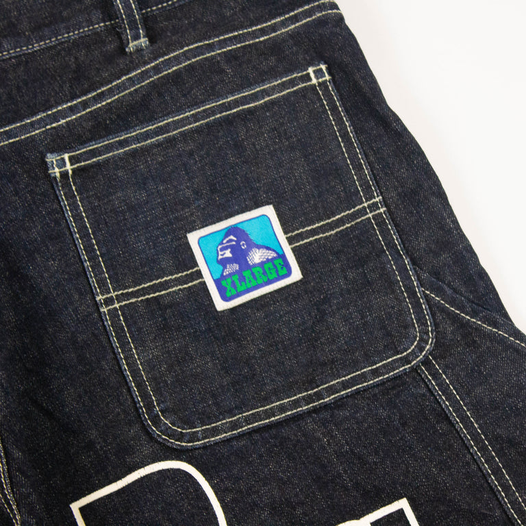 XLARGE Spellout Denim Shorts (2000s)
