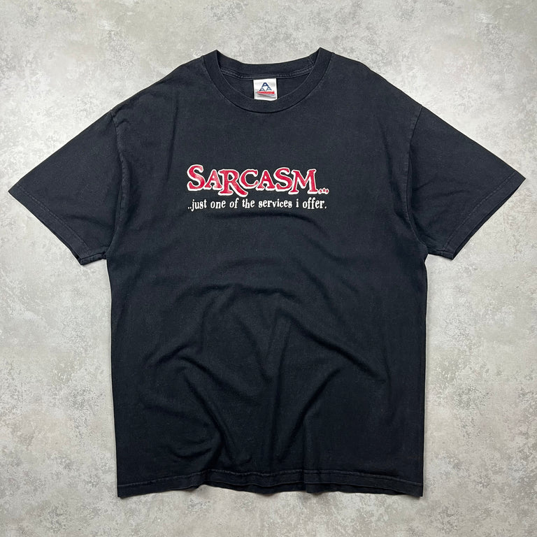 Sarcasm Humour Tee (90s)