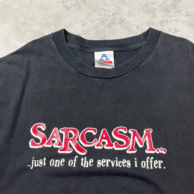 Sarcasm Humour Tee (90s)