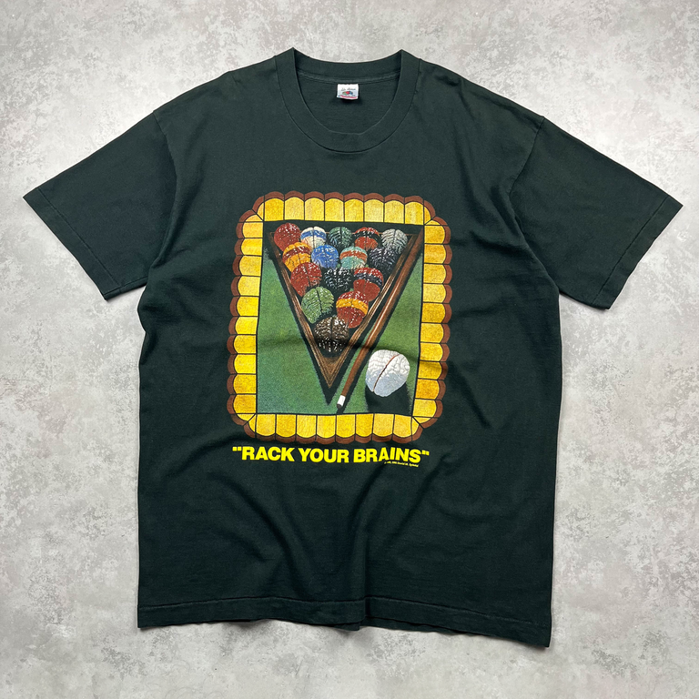 Rack Your Brains Humour Tee (90s)