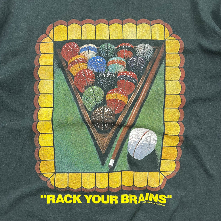 Rack Your Brains Humour Tee (90s)