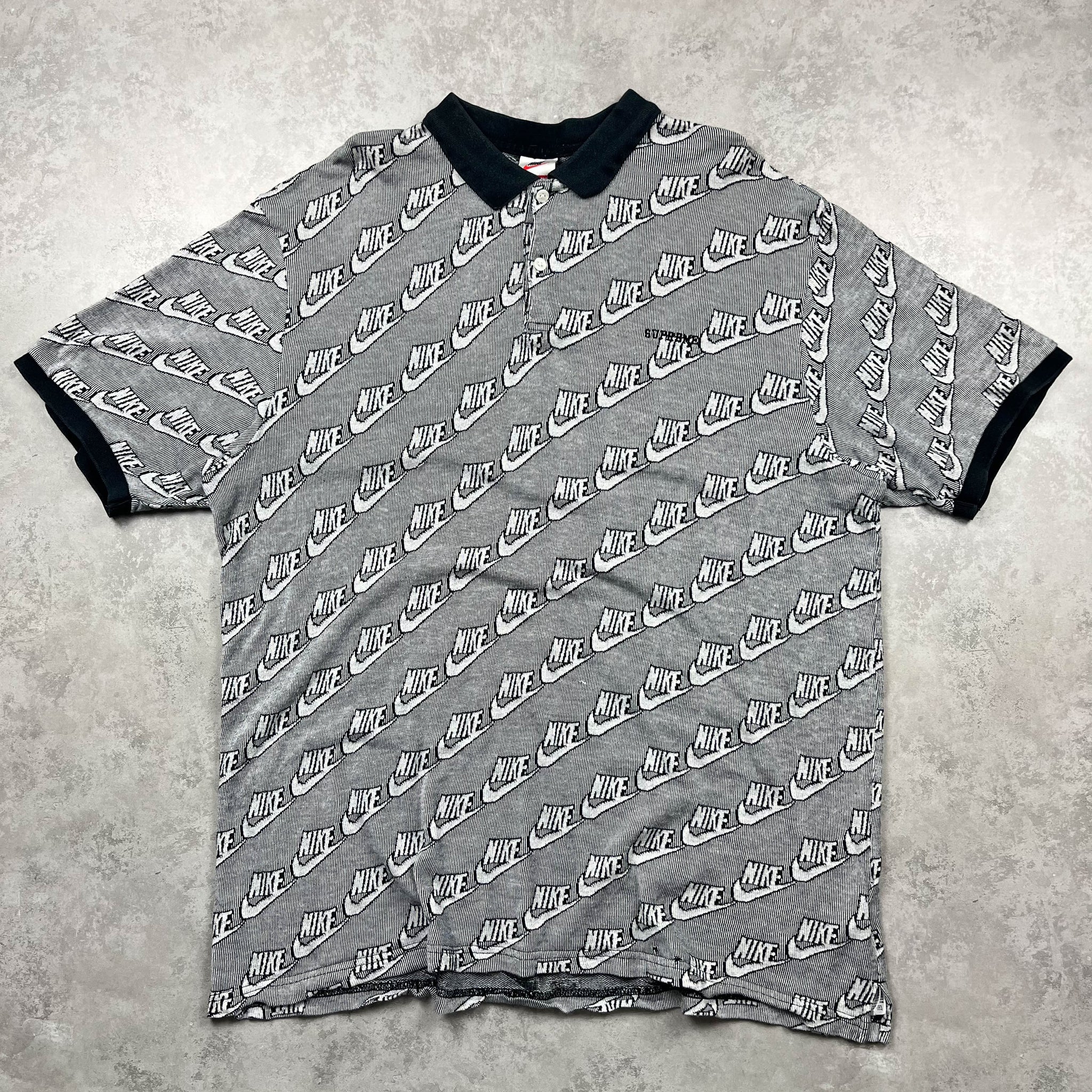 Supreme Nike Polo Shirt 2010s theblankhand