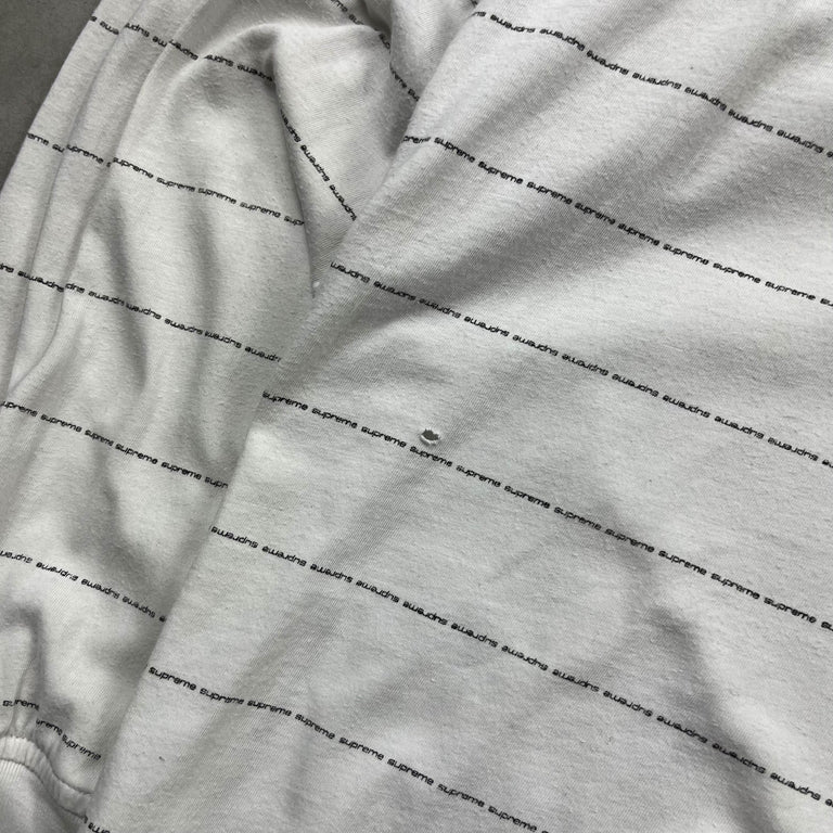 Supreme Logo Stripe L/S Top (2010s)