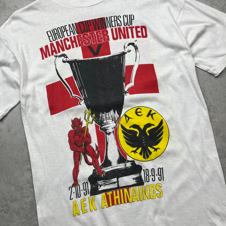 Man United European Cup Winners Tee (90s)