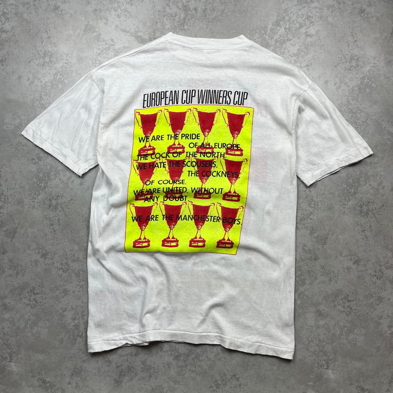 Man United European Cup Winners Tee (90s)