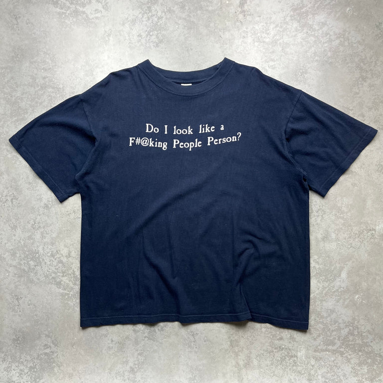 'People Person' Humour Tee (90s)