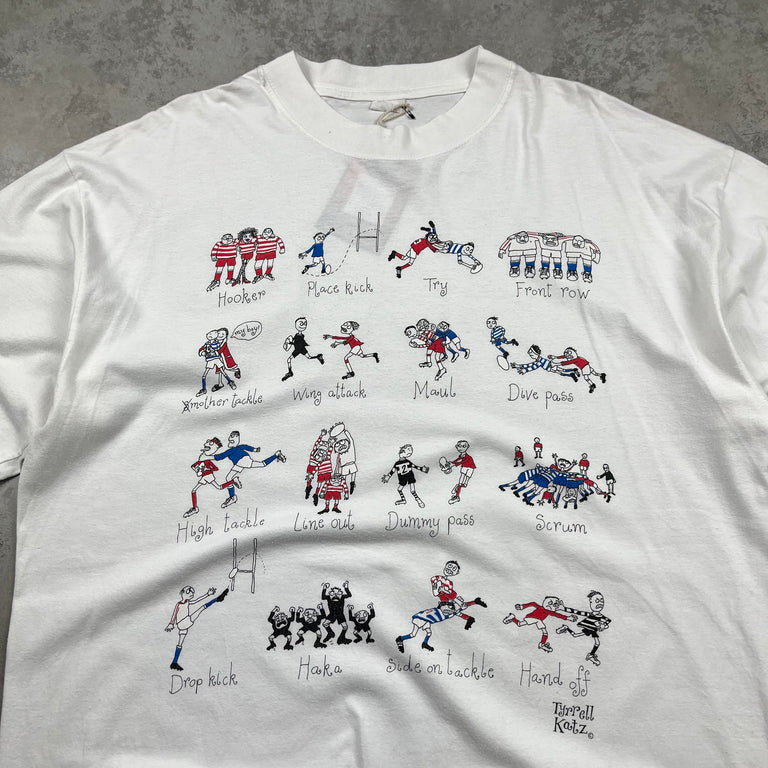 Rugby Humour Tee (90s)