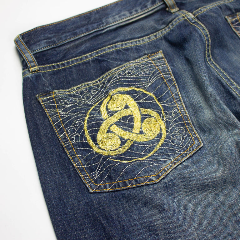 Eternal Japanese Embroidered Jeans (2000s)