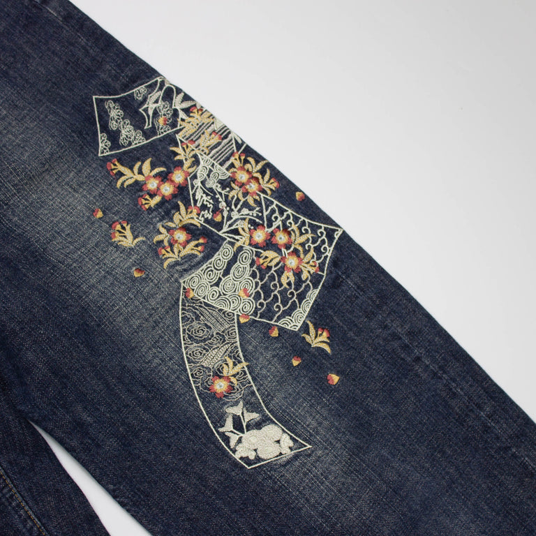 Karakuri Flower Jeans (2000s)