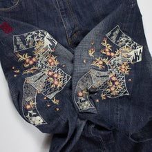 Load image into Gallery viewer, Karakuri Flower Jeans (2000s)
