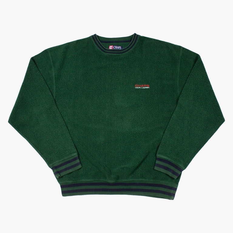 Ralph Lauren Chaps Fleece Sweatshirt (90s)