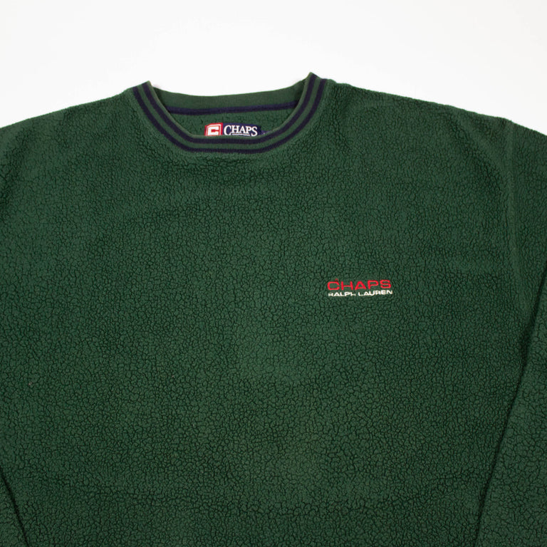 Ralph Lauren Chaps Fleece Sweatshirt (90s)