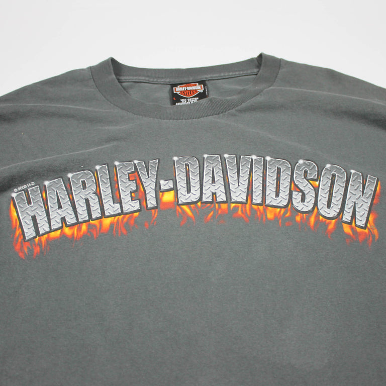 Harley Davidson Flames L/S Tee (2000s)