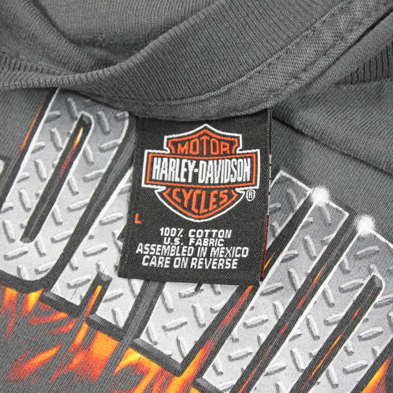 Harley Davidson Flames L/S Tee (2000s)