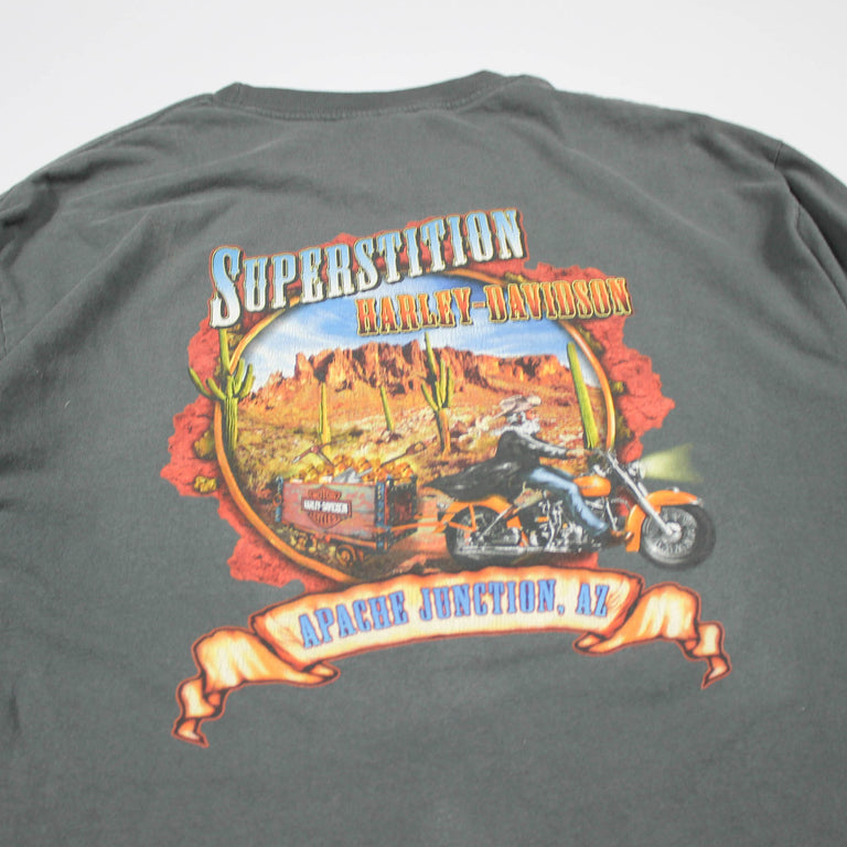Harley Davidson Flames L/S Tee (2000s)