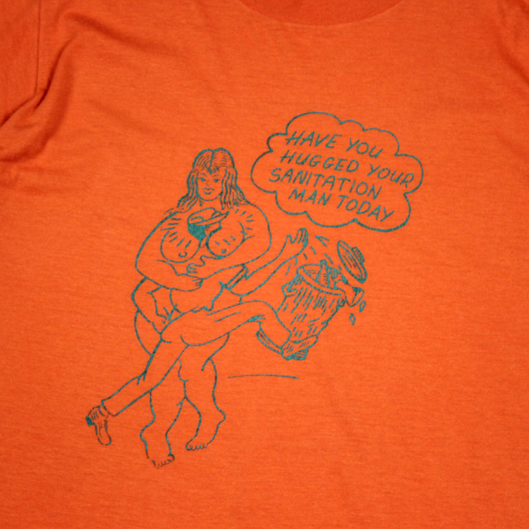 Sanitation Worker Humour Tee (80s)