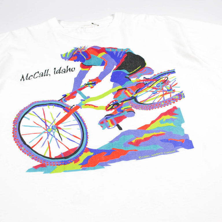 Mountain Biking Tee (90s)