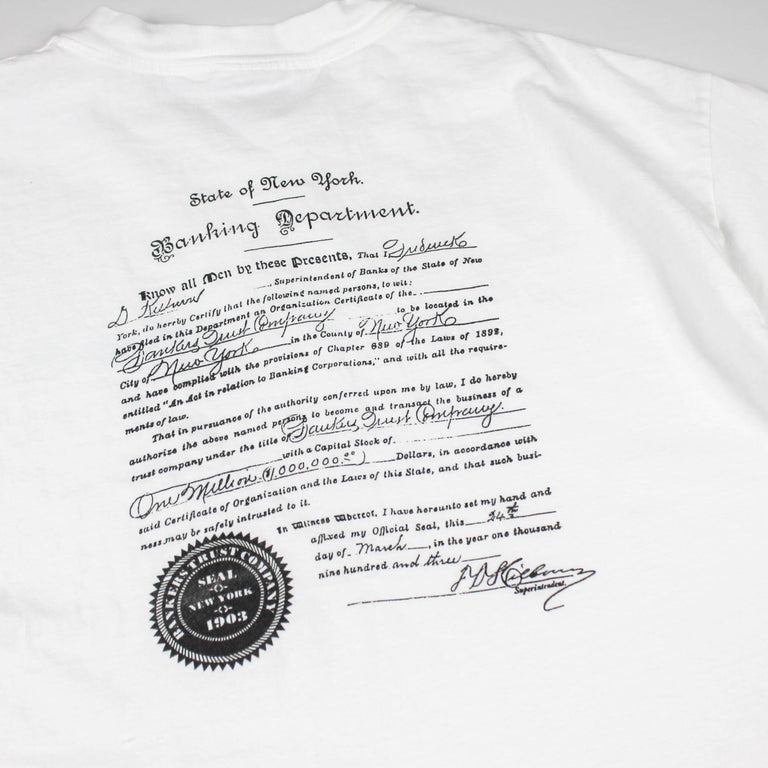 Bankers Trust Tee (90s)
