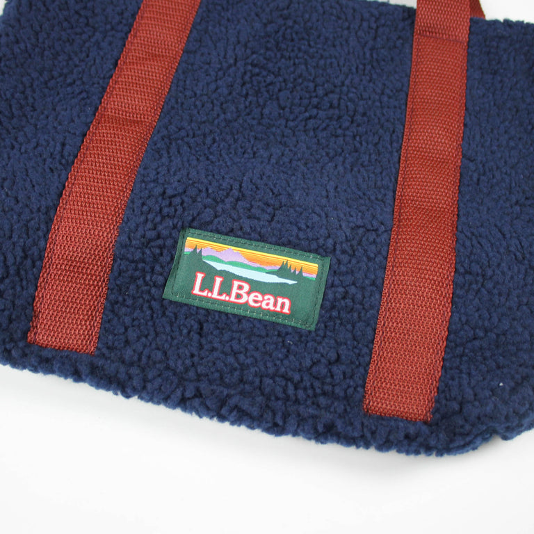 LL Bean Fleece Mini Tote (2010s)