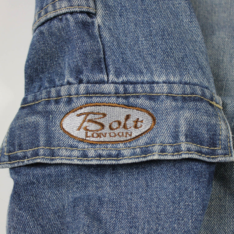 Bolt Jean Cargo Shorts (2000s)