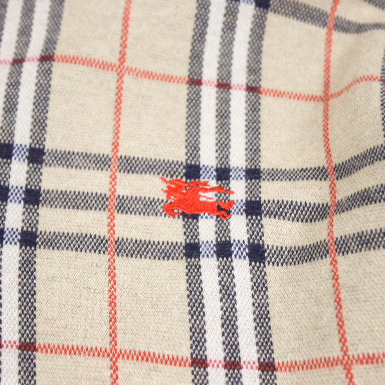 Burberry Longsleeve Polo Shirt (90s)