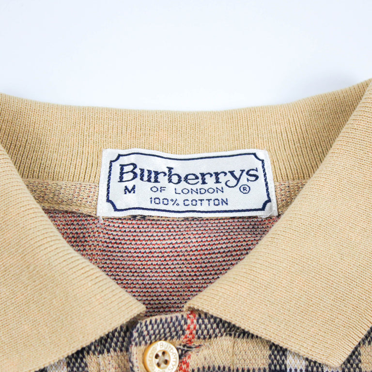 Burberry Longsleeve Polo Shirt (90s)