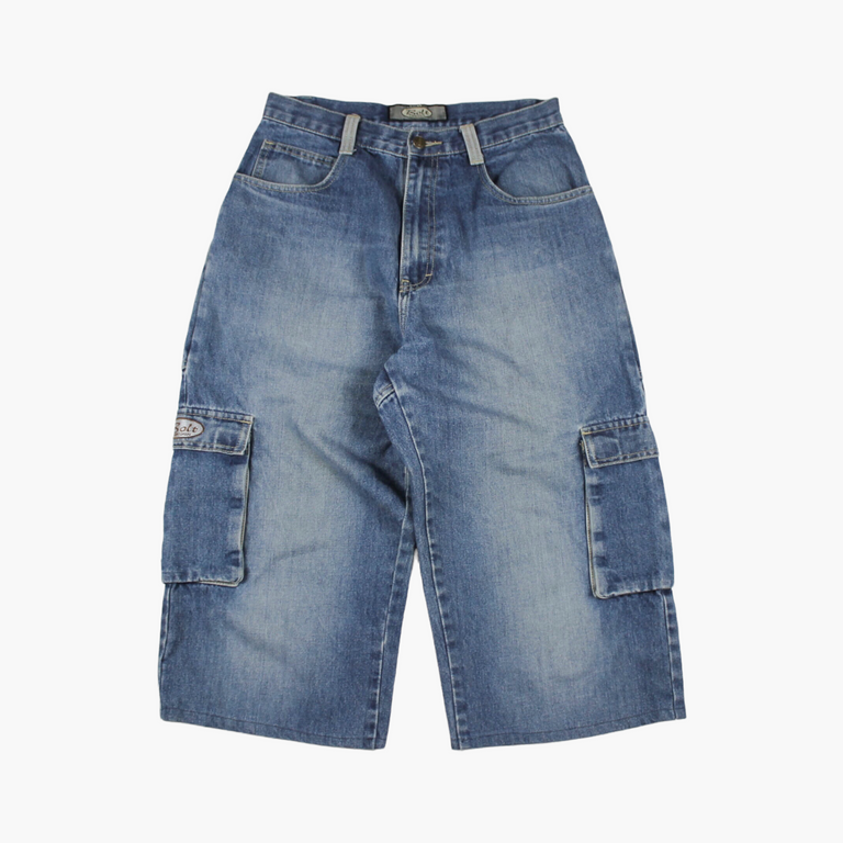 Bolt Jean Cargo Shorts (2000s)