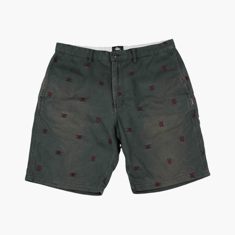 Stussy Embroidered Shorts (2000s)