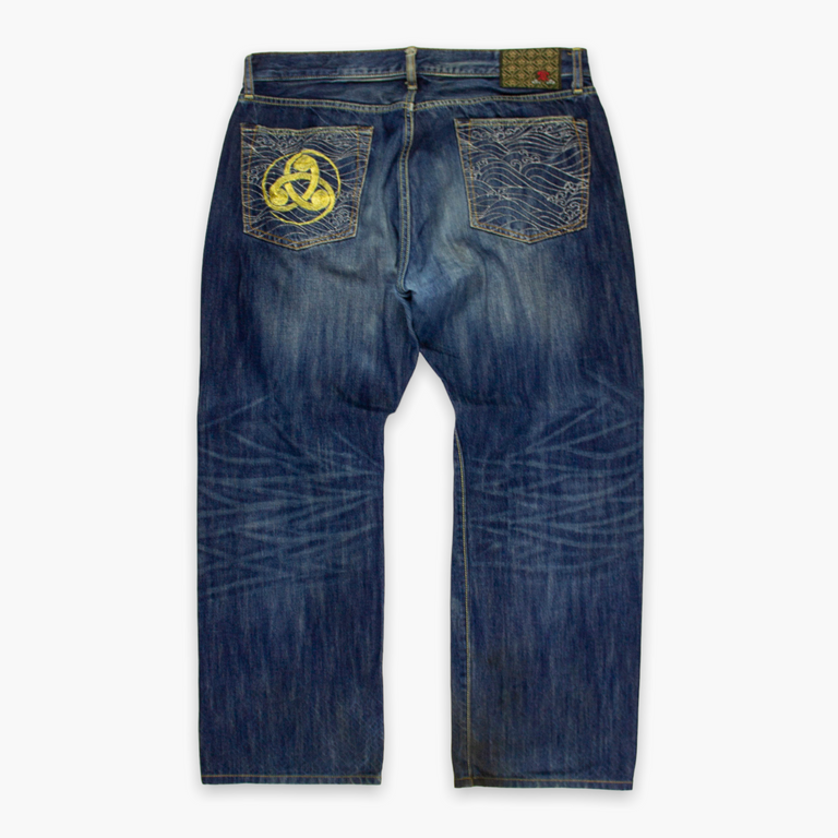 Eternal Japanese Embroidered Jeans (2000s)